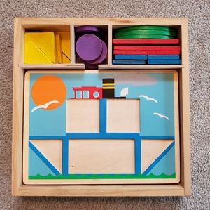 Melissa and Doug Wooden Puzzle